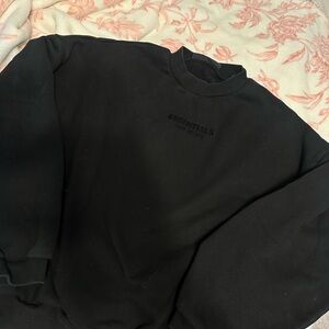 Fear of God Black Crewneck Sweater